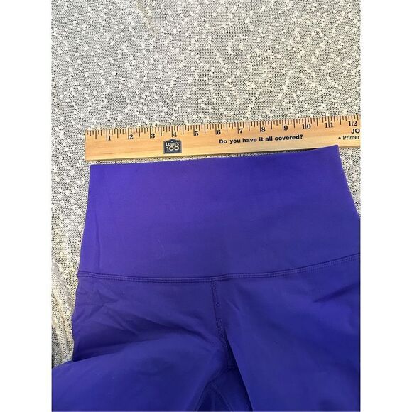LULULEMON Purple SOUL CYCLE CROPPED LEGGINGS 6 - Picture 4 of 6